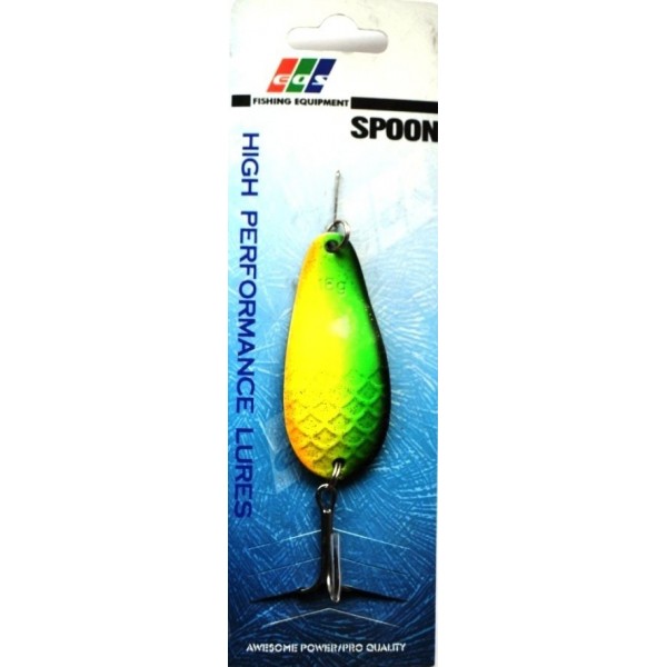 Блешня для риби коливна, EOS P0026А2, вага 18г, колір № GS461018